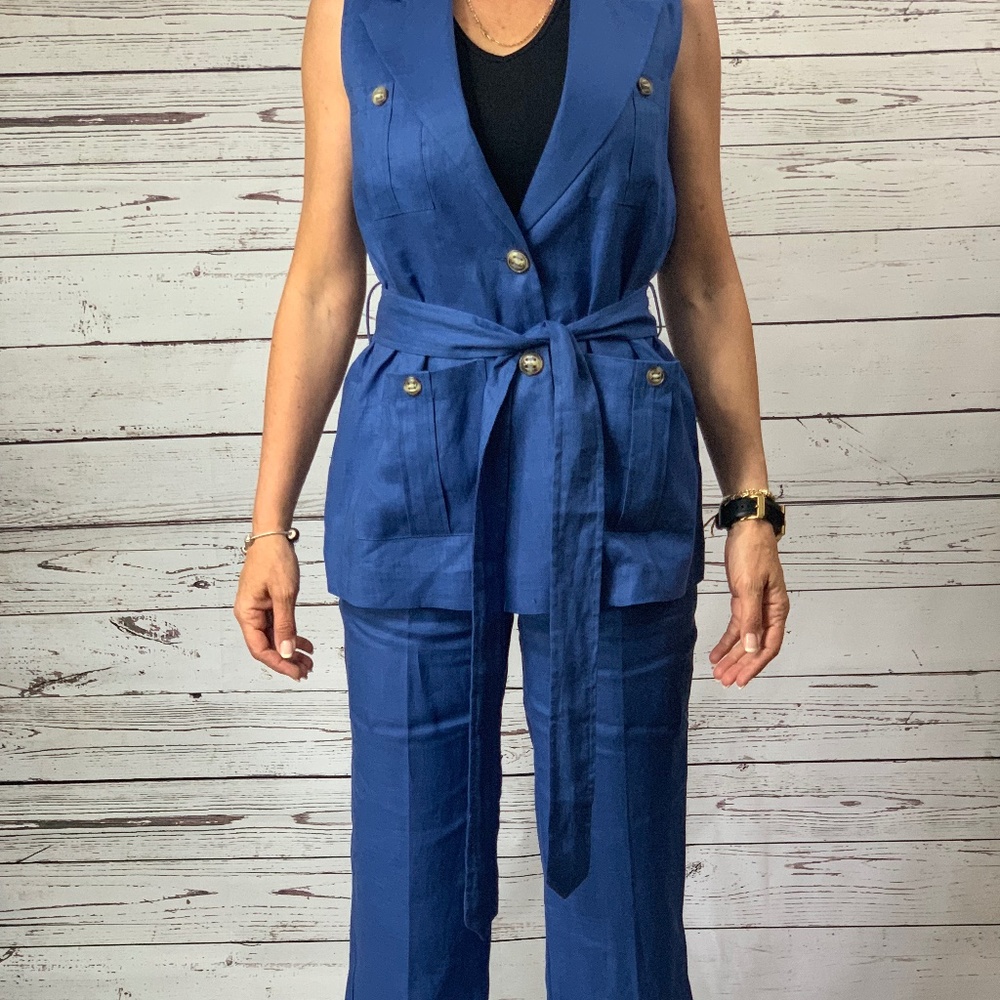 NWT 2 piece pants and vest